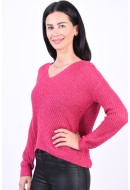 Women Sweater Jacqueline De Yong New Megan L/s Beetrot Purple